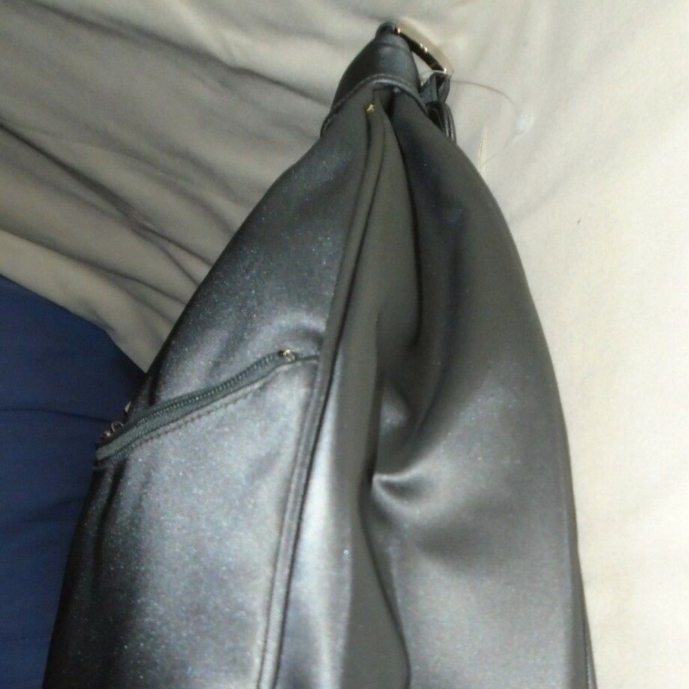 Vintage Bentley Shiny Metallic Backpack Purse Bag - Picture 5 of 7